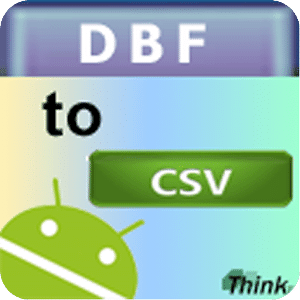 DBF到CSV