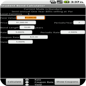 Student Bond Calculator