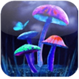 3D梦幻蘑菇动态壁纸