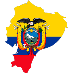 Ecuador Flag Map LWP 3D