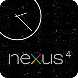 Nexus4 时钟小工具:Nexus ...
