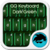 GO Keyboard Dark Green