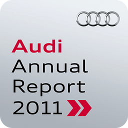 Audi 2011 Annual Report Tablet