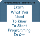 C++ Absolute Beginners