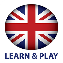学习和玩耍。英语+