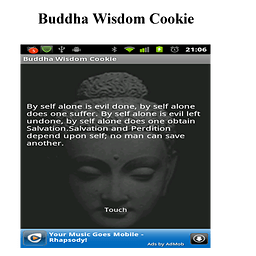 Buddha Wisdom Cookie