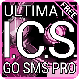 Pink ICS Bubblegum GO SMS