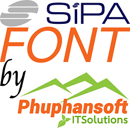 ฟอนต์ด.ญ.มะลิป.6แบบ Flipfont