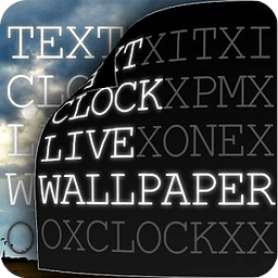 Text Clock Live Wallpaper