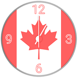 Canada Clock