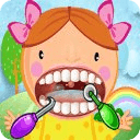 小牙医-疯狂名人办公室 儿童女孩游戏