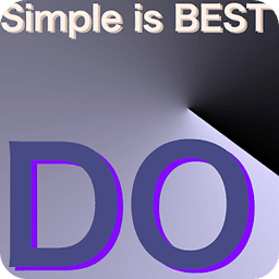 TODO ~Simple is BEST~