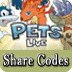 Pets LIVE™ Share Codes