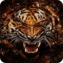 Abstract Tiger Live Wallpaper