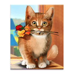 Valentine Cat Live Wallpaper