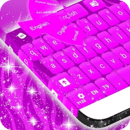 键盘皮肤紫