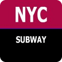 纽约地铁运行图 纽约地图