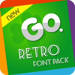 Go Launcher Retro Font Pack