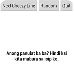 Pinoy Pick Up Lines Version 4