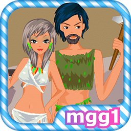 Stone Age Couple Dress Up