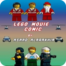 Lego movie comic by Asaad