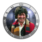 Doctor Who Clock Tom Baker