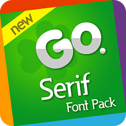 Go Launcher Serif Font Pack