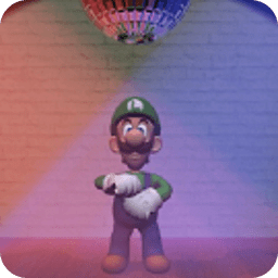 Disco Luigi Live Wallpaper