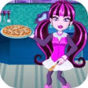 Monster High Cooking Halloween Pizza