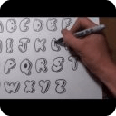 How To Draw Bubbles Letters