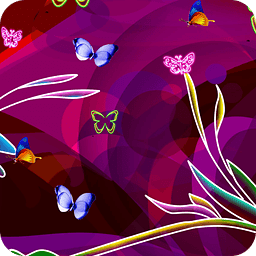 Falling Butterflies 3D LWP