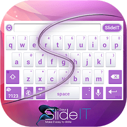 SlideIT Abstract Purple Skin