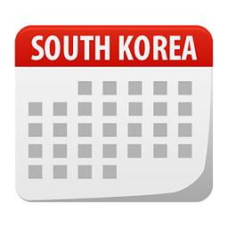South Korean Holiday Calendar