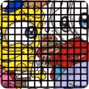 Cartoon Fan Puzzle