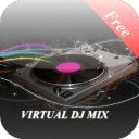 VIRTUAL DJ MIX TURNTABLE