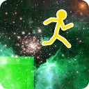 Yellow Stickman Space Jump