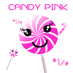 糖果粉色键盘