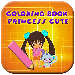 Coloring Princess Dora Cute