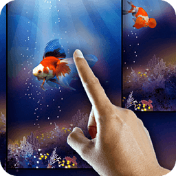 Goldfish Swim 3D Aquarium LWP