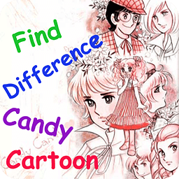 Find Difference Candy Cartoon