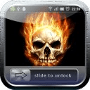 Skull Lock Screen Wallpaper