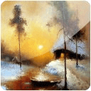 3D Oil Painting Winter