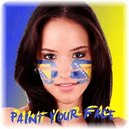 Paint your face Bosnia and Herzegovina