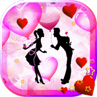 Valentines Kiss live wallpaper