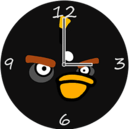 Angry Birds Black Clock
