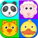 Memory Game for Kids : animals