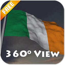 Real Ireland Flag Live Wall