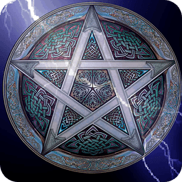 Wiccan Lightning Live Wallpape