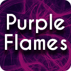 紫色火焰键盘