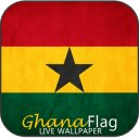 Ghana Flag Live Wallpaper 3D.
